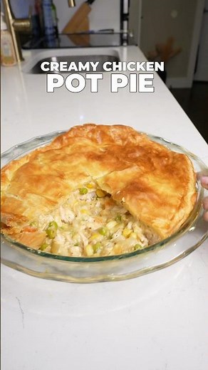 Creamy chicken pot pie recipe