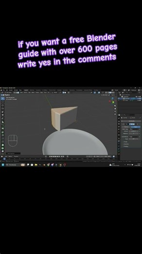 Modeling and texturing a 3D cake in Blender p8 #blender3d #blender