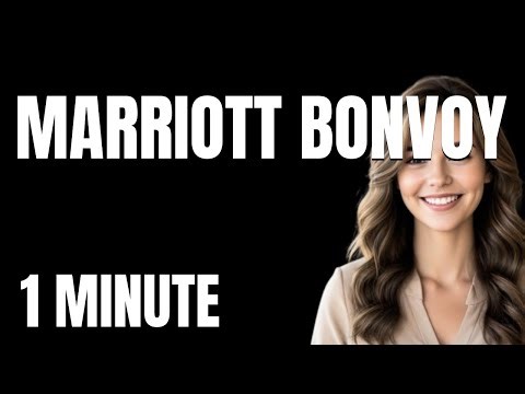 The Ultimate Marriott Bonvoy Bevy American Express Card Tutorial From Zero to Pro in 1 Minute