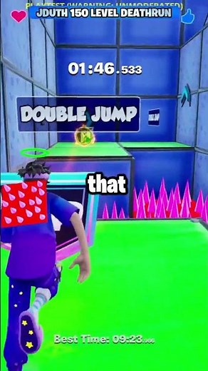 I Made a NEW Fortnite Deathrun Map