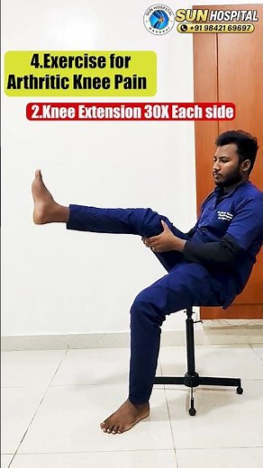 5 Exercises for Arthritic Knee Pain! - #arthritis #kneearthritis #arthritisrelief #arthritispain