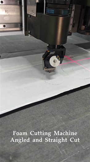 Foam Cutting Machine Bevel and Straight Cutting#pufoam#foam#vcutter#eva#digital