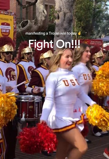 Celebrating the USC Song Girls' Dance Performance