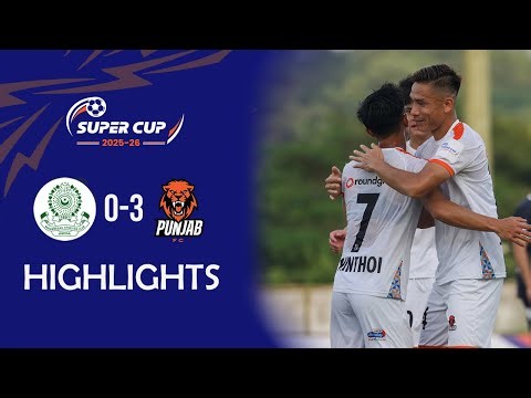 Mohammedan Sporting Club 0-3 Punjab FC | AIFF Super Cup 2025-26 | Group C | Highlights