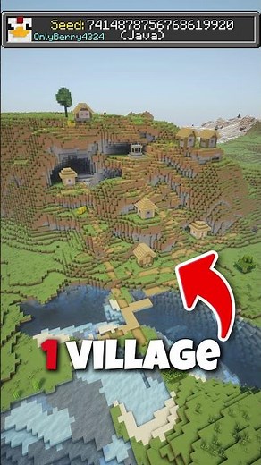 Minecraft Best Seeds 4 village seed (java)