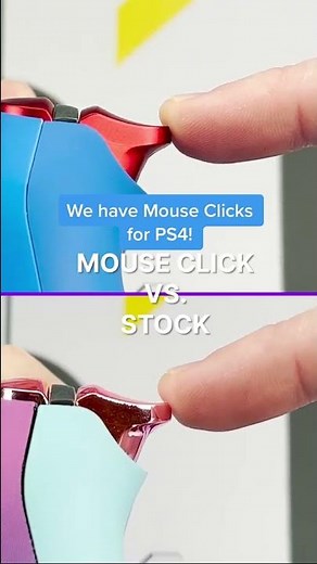 Mouse Click Triggers on PS4 Controller! 🎮