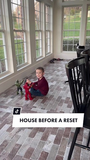 Superhero House Before Reset - Mom of 4 Shares Chaos