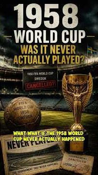 What if the 1958 World Cup never Happened? 😱 🤯