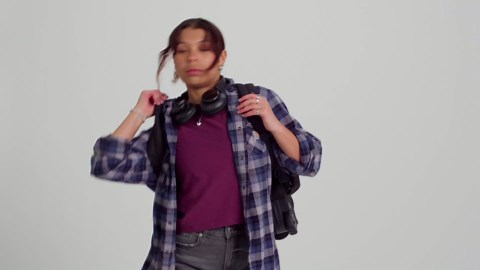 JanSport Driver 8 Rolling Backpack - Wheeled Travel Bag with 15-Inch Laptop Sleeve, One Size, Space Dust