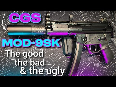 CGS MOD-9 SK suppressor The good the bad & the ugly