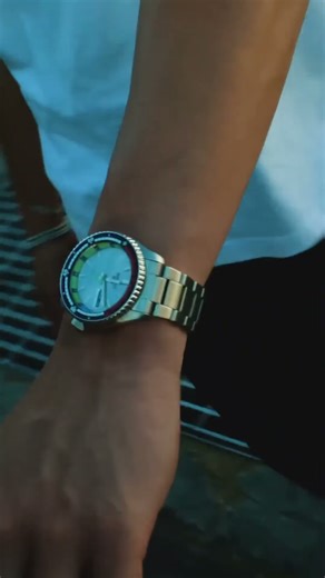 (Oficial) Seiko® x HUF® SRPL33K1 5 Sports SKX Edição Limitada 7000 Unid. Relógio Automático Homem