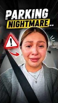 A young woman was sitting in car after leaving a parking lot #truestory #storytime #usareels #real
