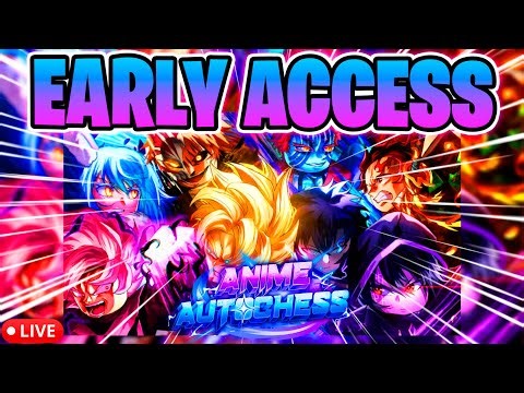 HOY NUEVO JUEGO 🤫 EARLY ACCESS en ANIME AUTO CHESS ♟️ #roblox