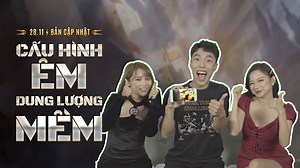 128K views · 2.5K reactions | ️️ BẢN CẬP NHẬT MỚI | Cấu hình ÊM - Dung lượng MỀM ️️ ️ Còn gì tuyệt vời hơn khi được trải nghiệm những pha combat MƯỢT tới từ bản cập nhật mới Vô Tận Hỏa Lực - Tối Ưu Cấu Hình. Trải nghiệm Liên Quân của bạn sẽ gia tăng đáng kể, lên tới 20%.  Vào leo rank ngay thôi anh em ơi! | Garena Liên Quân Mobile | Facebook