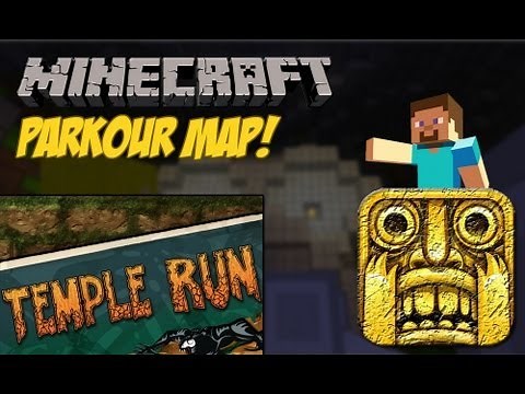 Minecraft : TEMPLE RUN! ~Download in the description