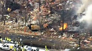 Eine Tote, viele Verletzte - Gasexplosion zerstört Wohnviertel in New Jersey