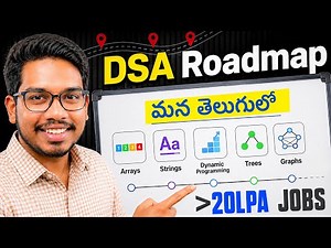 DSA Roadmap for Beginners | Complete Data Structures & Algorithms Roadmap (Telugu) | Kiran Sagar