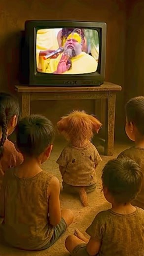 Poor monkey robbery on tv needed ❌ #viral #cartoon #aivideo #funnymonkey #animation #animahal