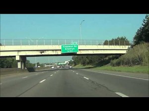 Ohio - Interstate 480 West - Mile Marker 20 to 10 (9/6/15)