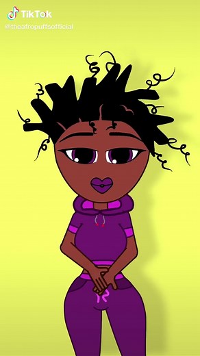 The Afro Puffs op TikTok