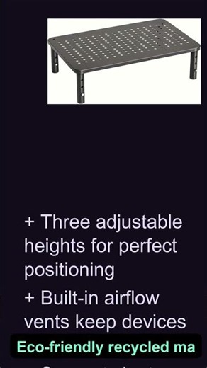 laptop monitor stand cheap - HUANUO 3 Height Adjustable Riser