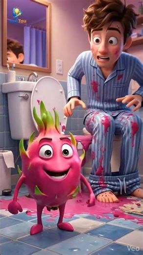 BUAH NAGA: Si Eksotis Penjaga Usus! #JadiTau #buahnaga #pencernaan #usus #kesehatan #shortvideo #fyp