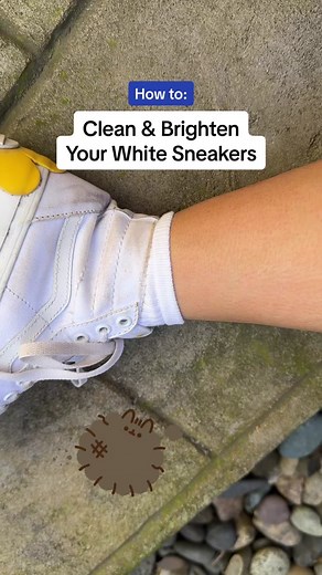 White shoes 🤝 summer outfits…as long as they stay white! When your kicks start looking less-than-pristine, freshen them up with Clorox Fabric Sanitizer Spray and Clorox Disinfecting Bleach 🤍✨ #sneakerhead #sneakercleaning #cleaninghack #CleanTok #springcleaning
