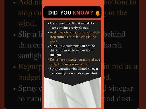 5 Clever Curtain Tricks Every Homeowner Should Know