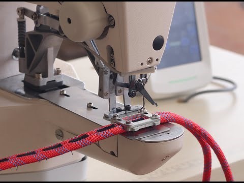 High speed automatic rope dog leash sewing machine (deliver to USA)