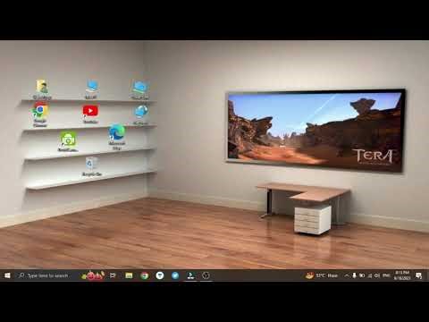 Set Wallpaper shelf Laptop/computer #tech #sktechyoutube #laptop #virel