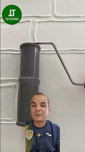 Roleta incredibila care da un design super peretelui! Ce parere aveti? #tricks #glet #design