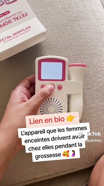 Écoutez les battements du cœur de votre bébé pendant la grossesse avec ce Doppler Fœtal