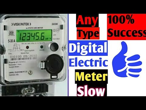 Digital Electric Meter Slow|How to save electricity|EMP|Meter Hack|Stop kaise kare|skill development