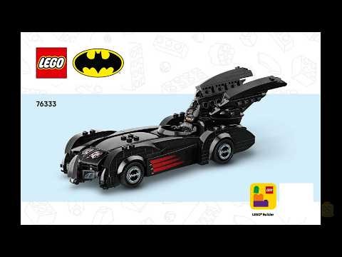 LEGO Batman 76333 - Complete The Classic Batmobile Instructions! (Step-by-Step Guide)