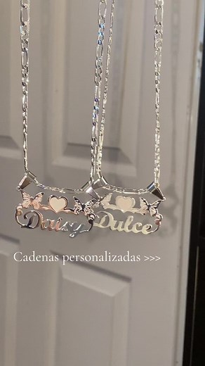 Customized Name Necklaces in Gold, Silver, and Rose Gold