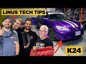 We Engine Swapped the LTT Honda Civic (Feat ‪@LinusTechTips‬ )