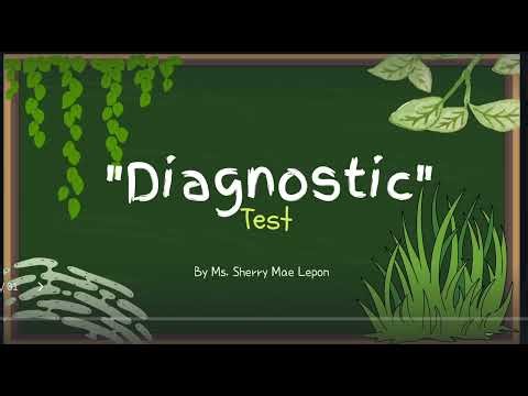 Biology 2 - Diagnostic Test