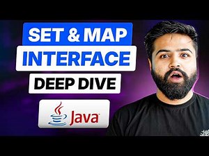 Set & Map Interface in Java | Internal Working of HashMap, HashSet & TreeMap | Java Full Course #33