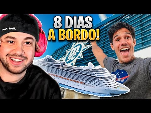 8 DIAS NO MELHOR CRUZEIRO DO BRASIL! - React Tesouros do Brasil