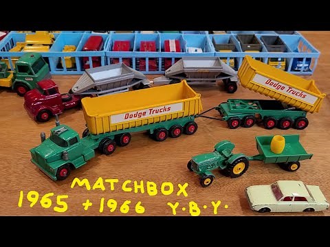 1965 to 1966 Matchbox Diecast Collection - Matchbox-By-Years (MBY)
