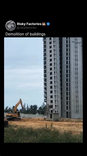 Risky Factories 🏭 on Instagram: "Mini demolition compilation"
