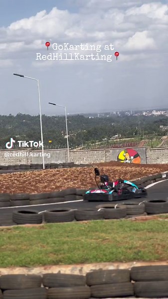 GOKarting at the longest track in Nairobi👏. #foryoupage #redhillkarting #fyppppppppppppppppppppppp #tiktokkenya #gokarting #skidibitoilet