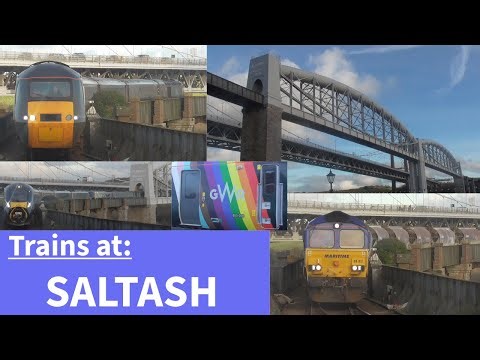 Trains at Saltash : including Last GWR HST's 13/12/2025