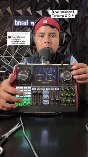 Live Exclusive Overview of Tenlamp G10-P Mixer