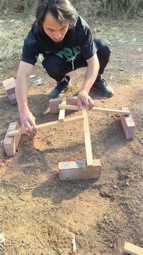 Structural Geometry & Compression Force Distribution 🌑🌉🪵