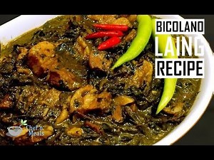 Laing Recipe w/ CostingㅣBicolano Laing RecipeㅣDried Taro Leaves in Coconut Milk