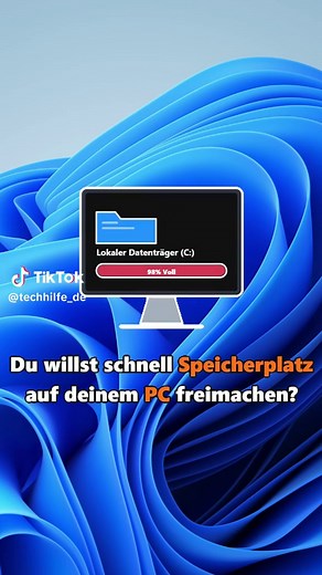 Wie kann man schnell Speicherplatz auf deinem Computer freimachen? #computertricks #windows #computertips #windowstips #recoverit