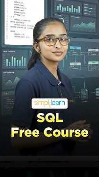 Learn SQL For Free | SQL Tutorial For Beginners | SQL Training | #Shorts | #Simplilearn