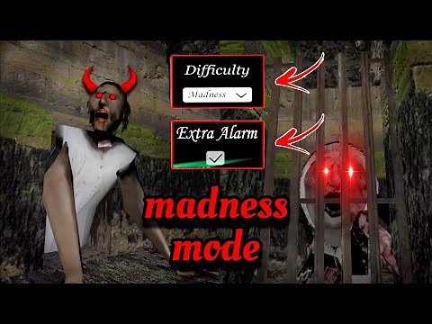 Granny Remake v1.8 - Madness Mode with Extra alarm 🚨 & Full Gameplay