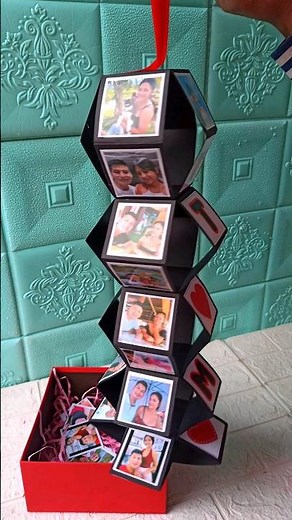 Acordeón de fotos -Manualidades hecho a mano